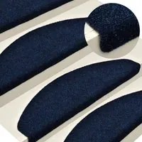 Tappetini Adesivi per Scale 5 pz Navy 56x17x3 cm Agugliati 149694