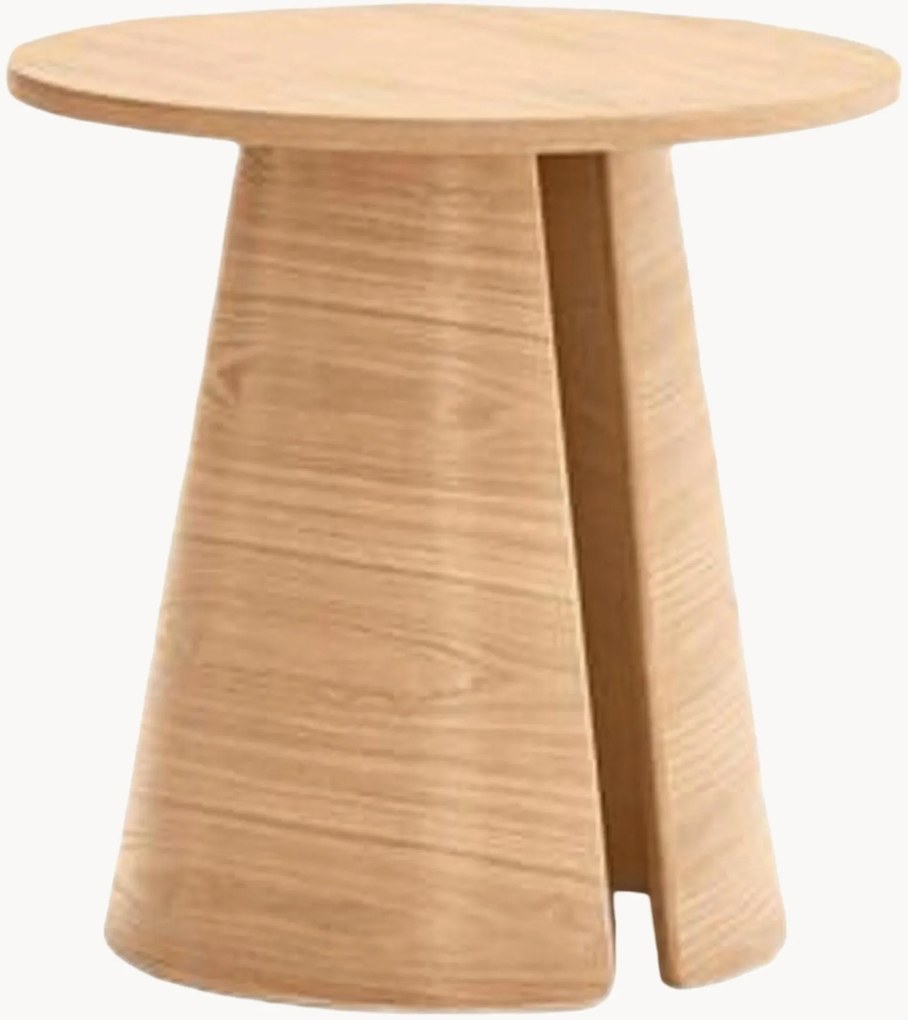 Tavolino rotondo in legno Cep