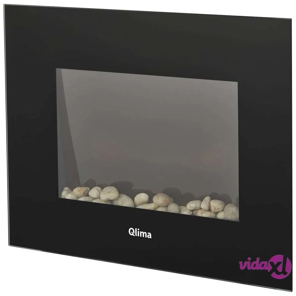 Qlima Stufa Elettrica con Effetto Fiamma EFE 2018 1800 W