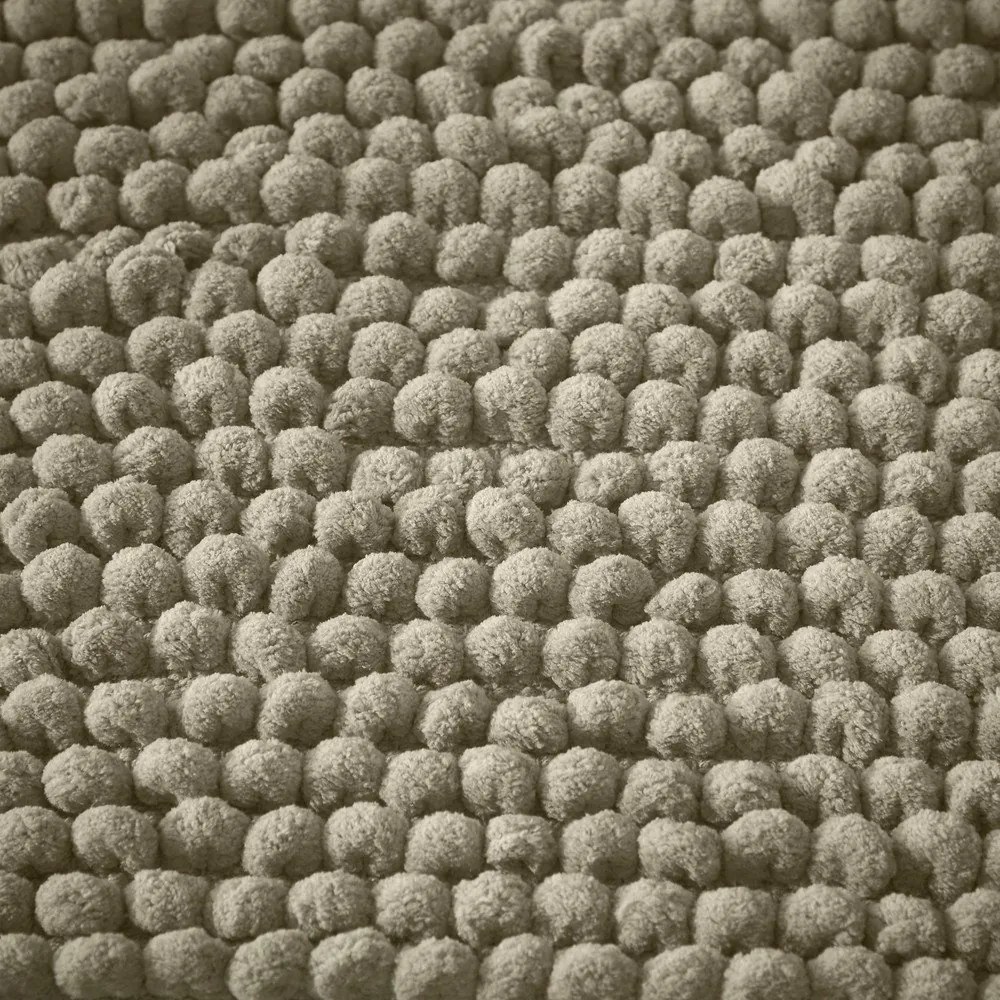 Tappetino da bagno verde 50x120 cm Aspen Bobble - Bianca