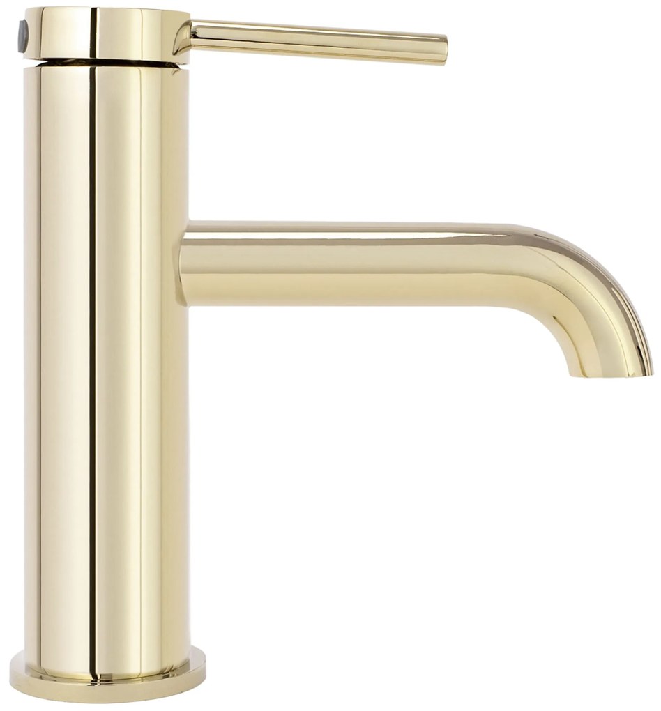 Rubinetto da lavabo Rea Spot Gold low