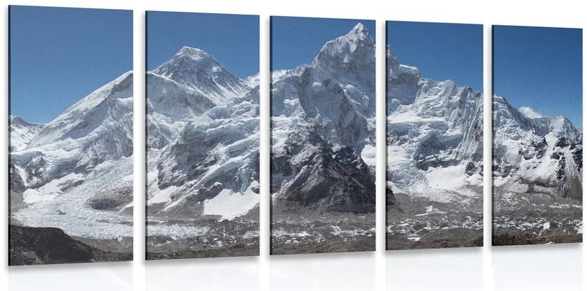 Quadri 5 pezzi – Meravigliosa cima di montagna