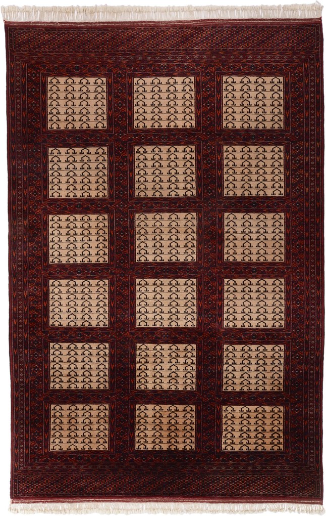 Afghan Tappeto 190 x 280 (Afghanistan) Annodato A Mano