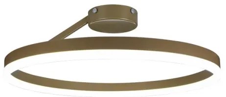 Lampadario a plafone LED dimmerabile LED/40W/230V 3000-6500K oro + telecomando