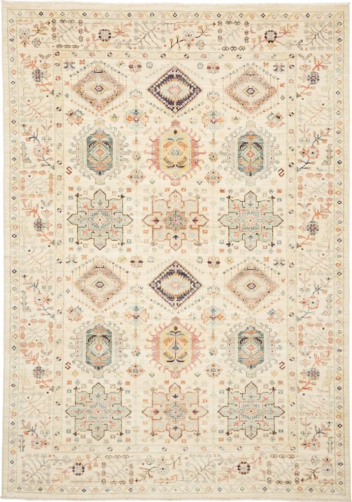 Samarkand Tappeto orientale 170x240 Beige (Pakistan) Annodato A Mano