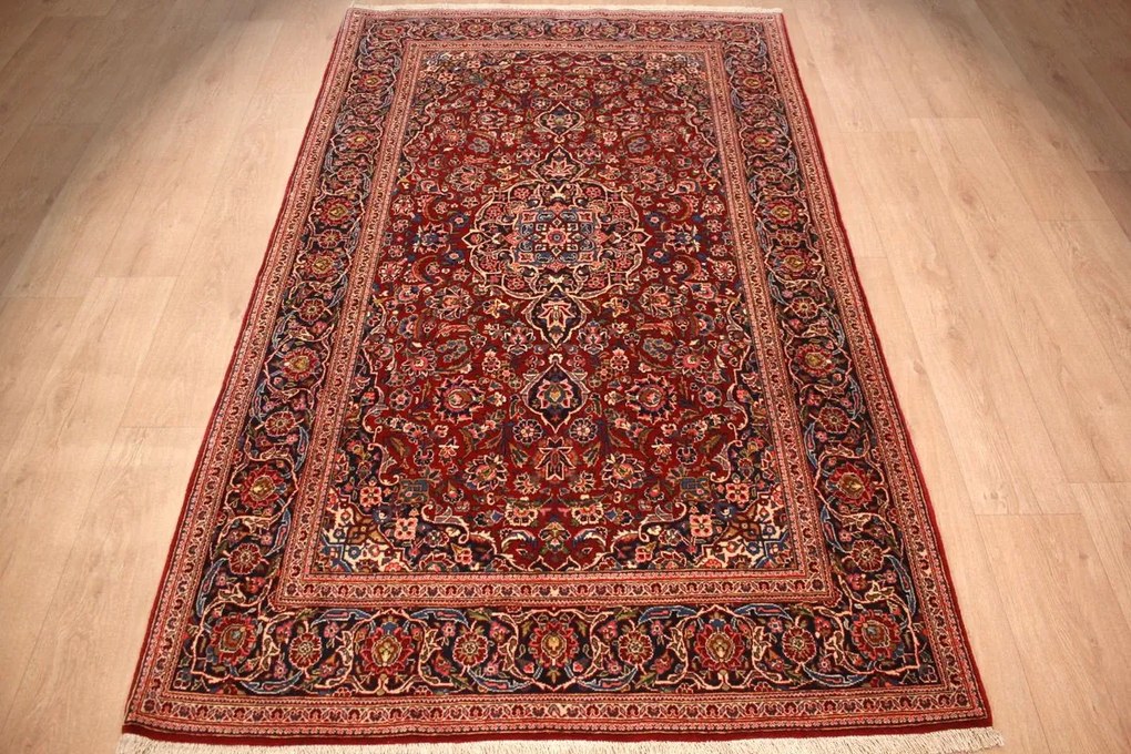 Kashan Tappeto persiano 130x230 (Iran) Annodato A Mano