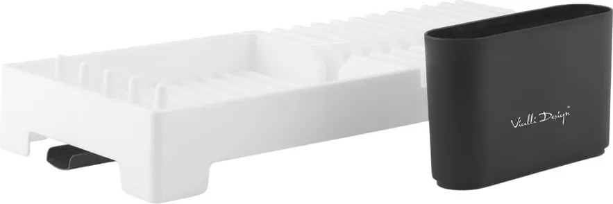 Scolapiatti bianco Livio Duo - Vialli Design