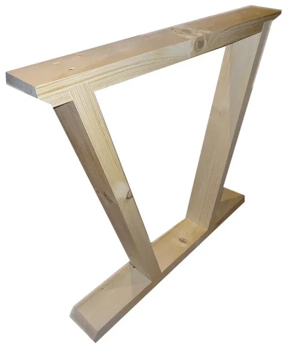 Piede per mobili ASCHIERI DE PIETRI in legno naturale P 79 x H 74 cm