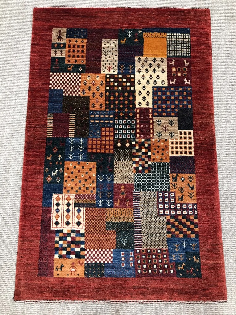 Loribaft Tappeto 80x120 (Iran) Annodato A Mano