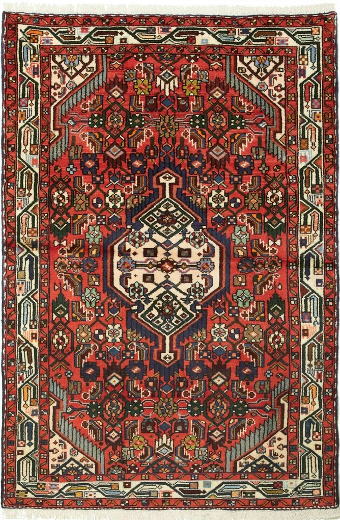 Hamedan Tappeto 100 x 150 (Iran) Annodato A Mano