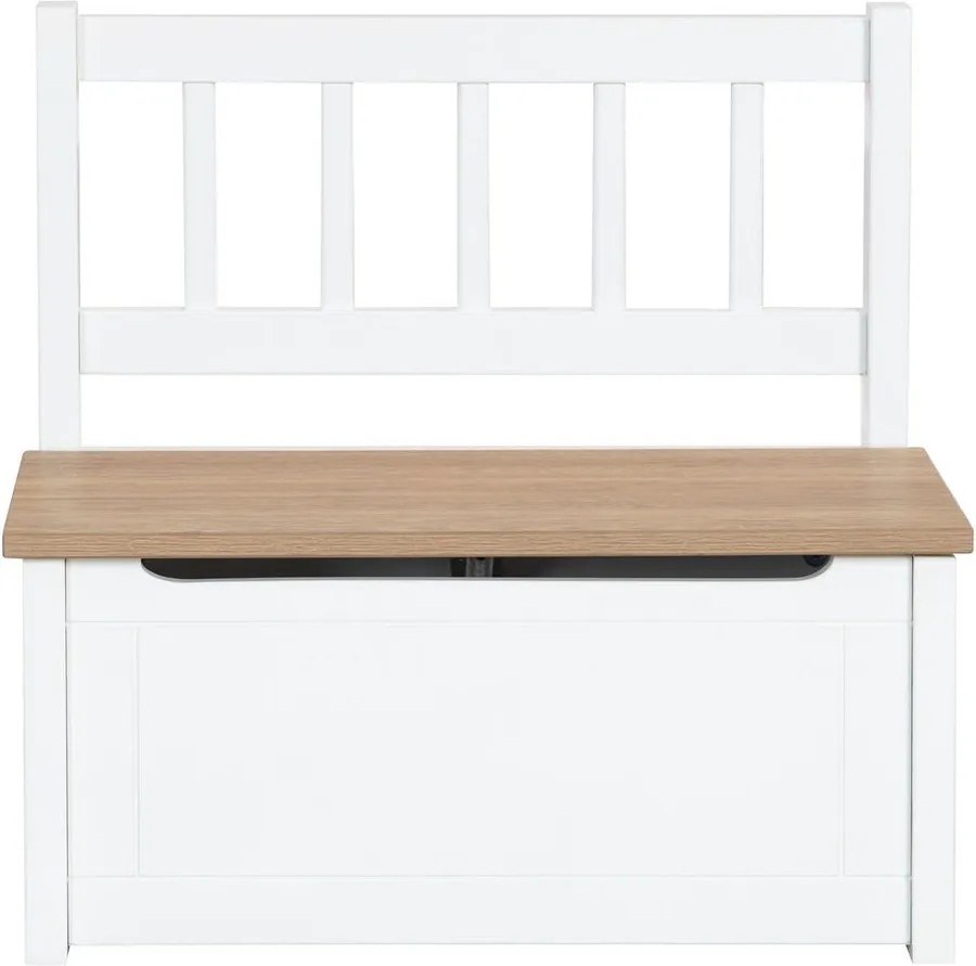 Panca per bambini bianca Woody – Roba