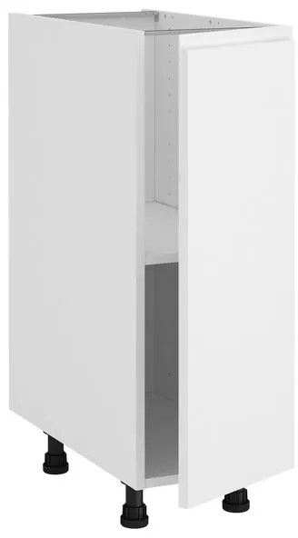 Base Tokyo bianco L 30 x H 87 x P 58 cm