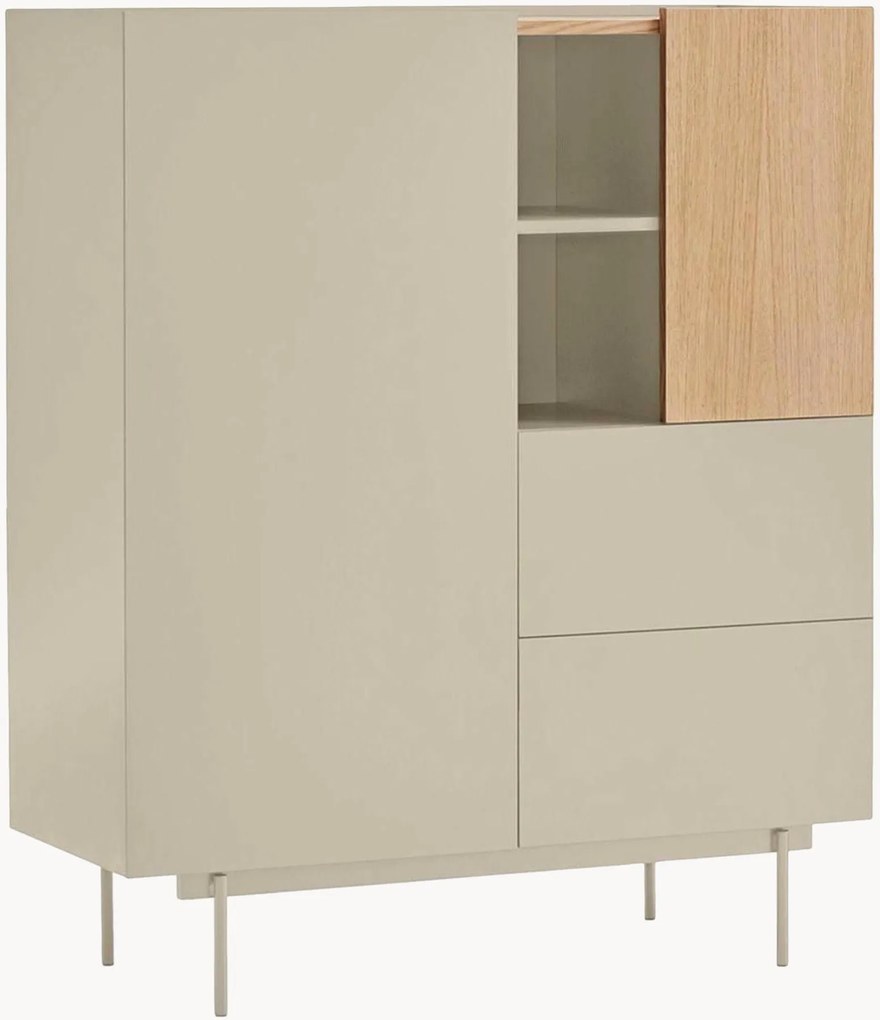 Credenza alta in legno Otto