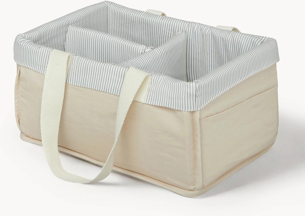 Cestino in cotone organico Camel