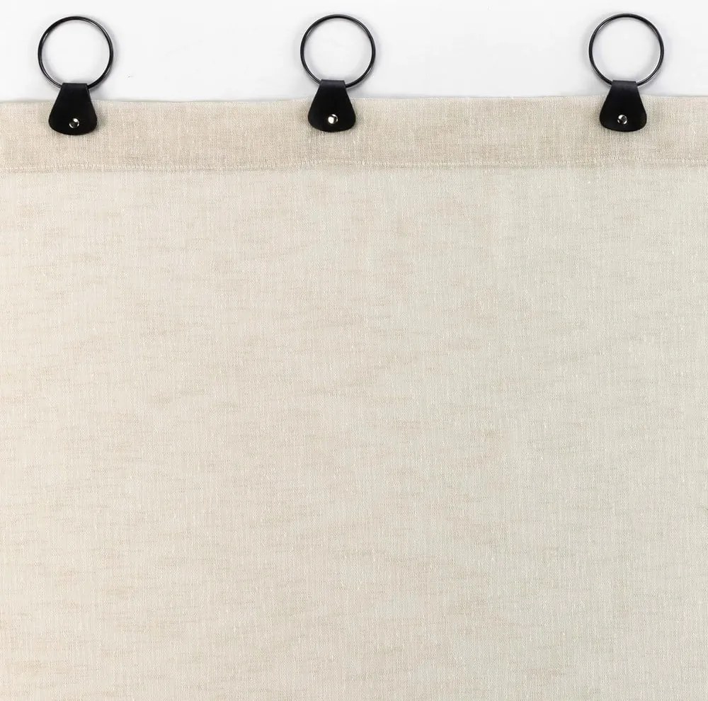 Tenda in voile beige 140x240 cm Linka - douceur d'intérieur