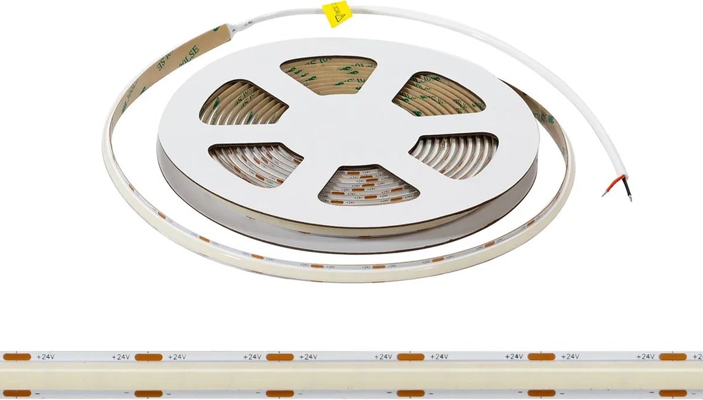 Striscia LED COB 24V 192W/m CRI>92 High Lumen Professionale IP20 - 5 metri
