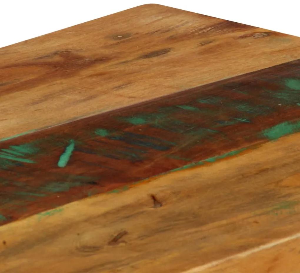 Tavolo consolle 120x35x76 cm legno massello di recupero