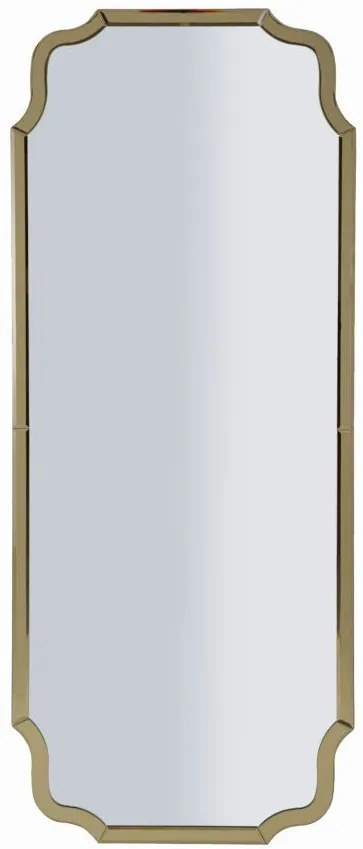 Specchio Da Muro Istanbul Oro Cm 60X2X150 Elegante Design
