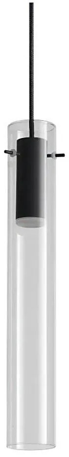 Ideal Lux - Lampadario LED a sospensione con filo FLAM LED/10W/230V diametro 6 cm CRI 90 limpido