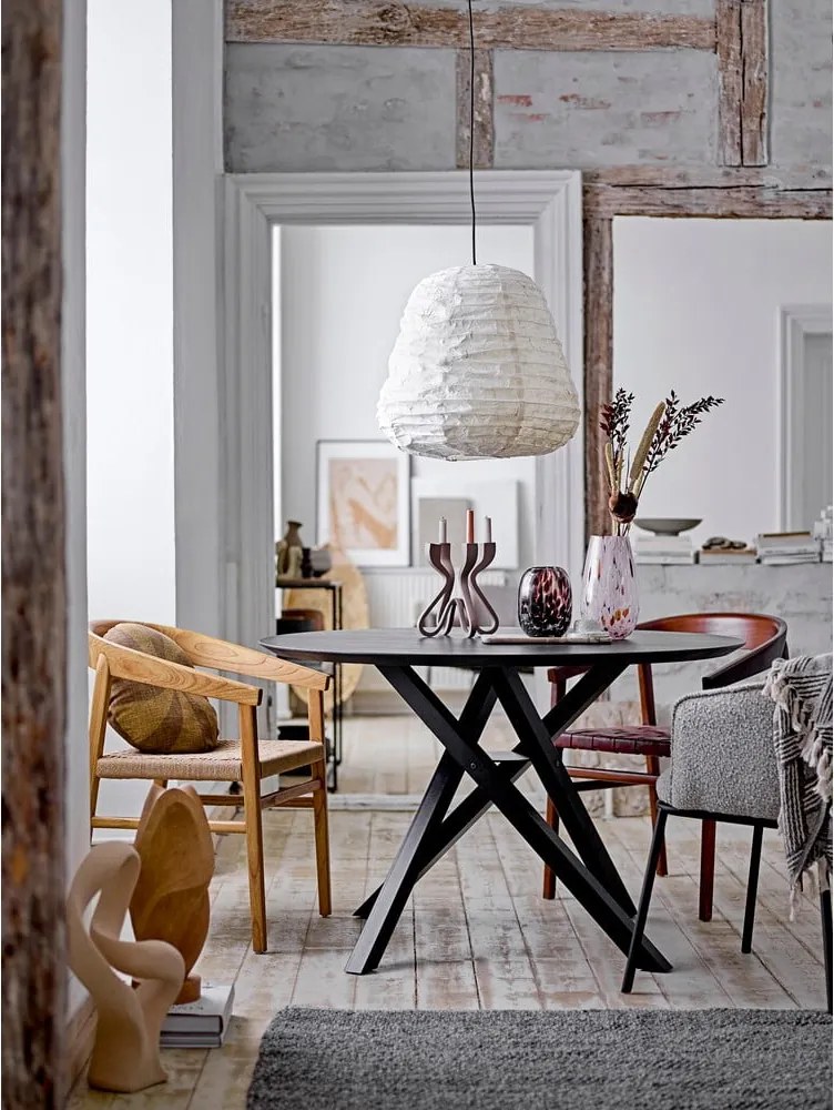 Lampadario bianco ø 50 cm Leena – Bloomingville