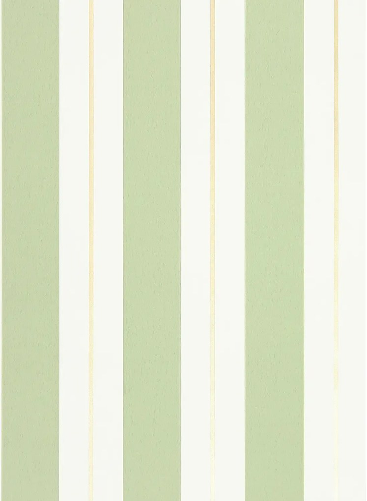 Osborne & Little Tapete Bramante Stripe - Moss