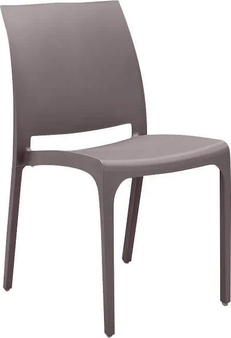 VOLGA - sedia da giardino in plastica