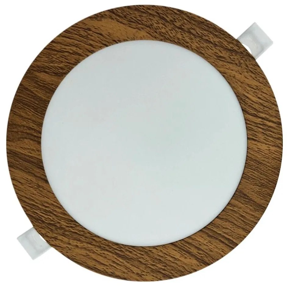 Lampada LED da incasso CIRCLE LED/12W/230V 4200K diametro 16,7 cm marrone