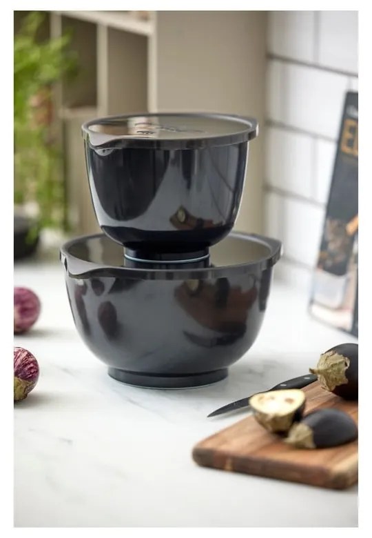 Ciotole nere in set di 2 pezzi ø 23 cm Margrethe - Rosti