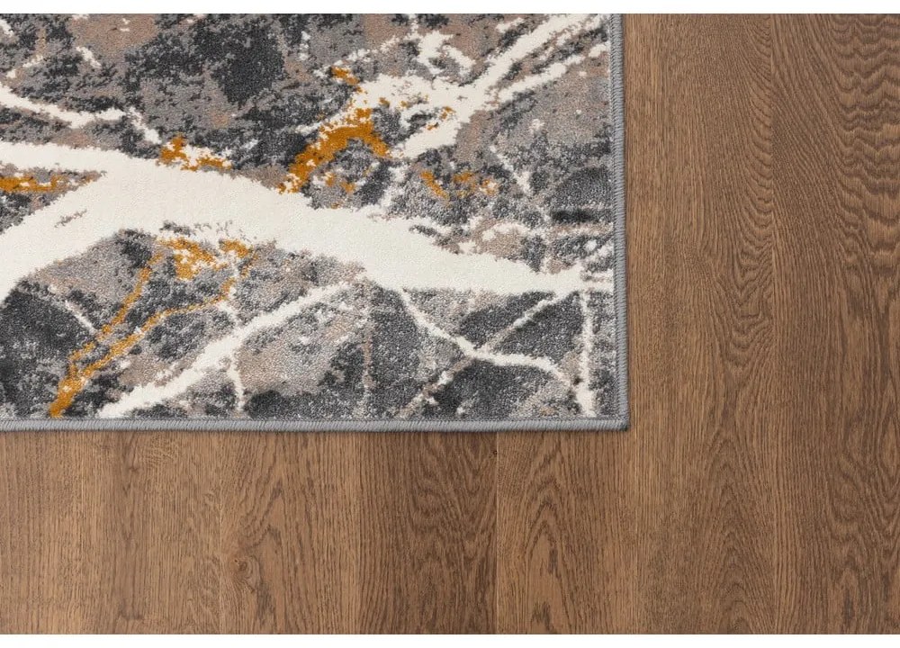 Tappeto grigio scuro 80x150 cm Soft - FD