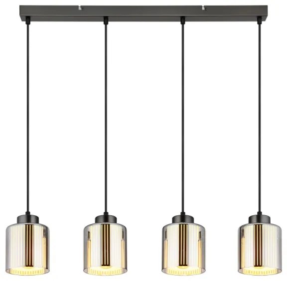 Globo 16056-4H - Lampadario a sospensione con filo FELICIA 4xE27/60W/230V