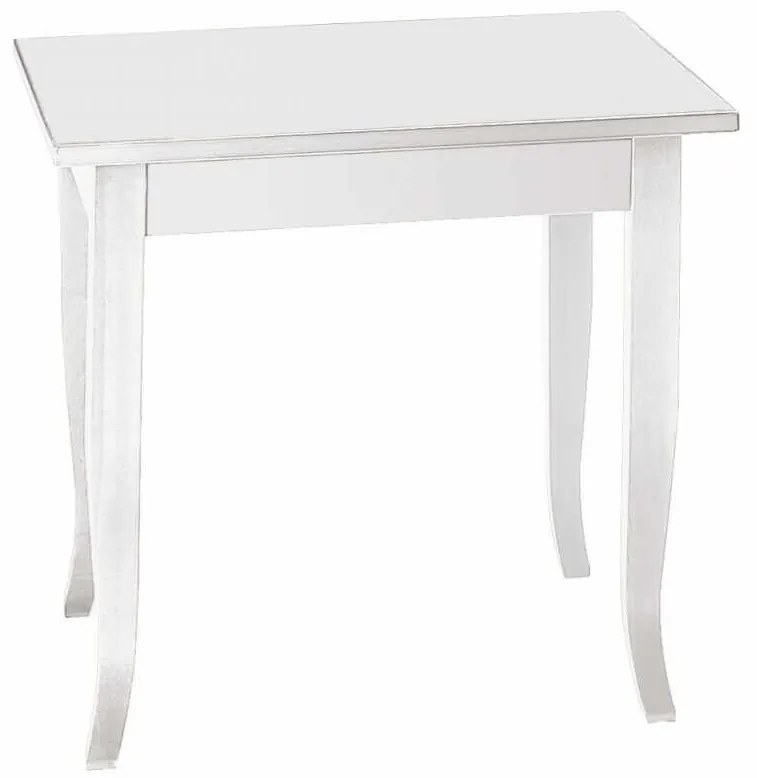 EDGAR - tavolo da pranzo in legno massello cm 90 X 90