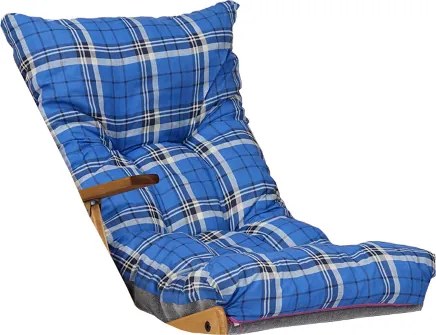 Cuscino imbottito per poltrona relax sdraio o dondolo - Turchese