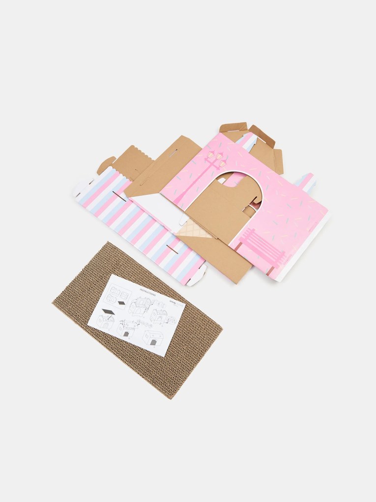 Sinsay - Casetta per gatto - rosa pastello