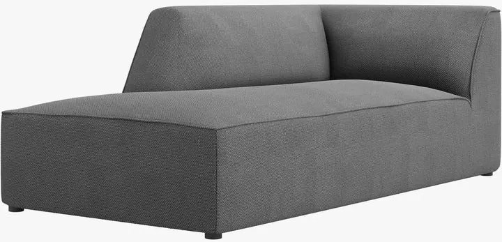 Chaise longue Ruby in tessuto - L180 cm
