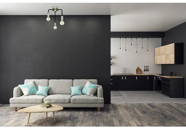 Lampadario da parete SAGA 3xE27/40W/230V