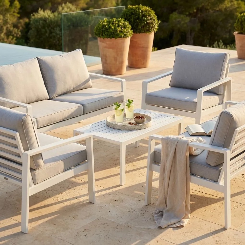 CORONA - salotto da giardino 4 posti