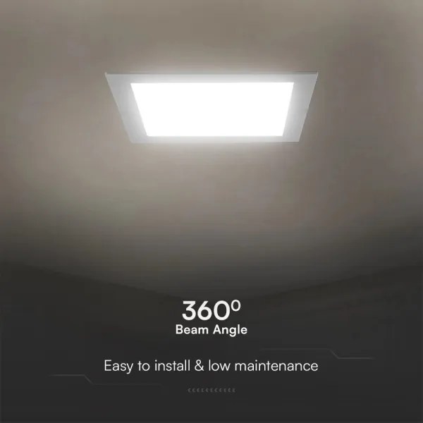 Lampada LED da incasso SAMSUNG CHIP LED/3W/230V 4000K 9x9 cm bianco