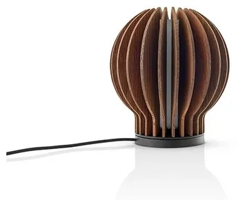 Radiant Round Portable Lampada da Tavolo Smoked Oak - Eva Solo