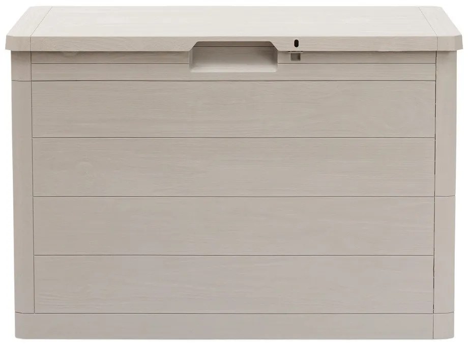 Contenitore da giardino grigio chiaro in plastica Woodys – Toomax