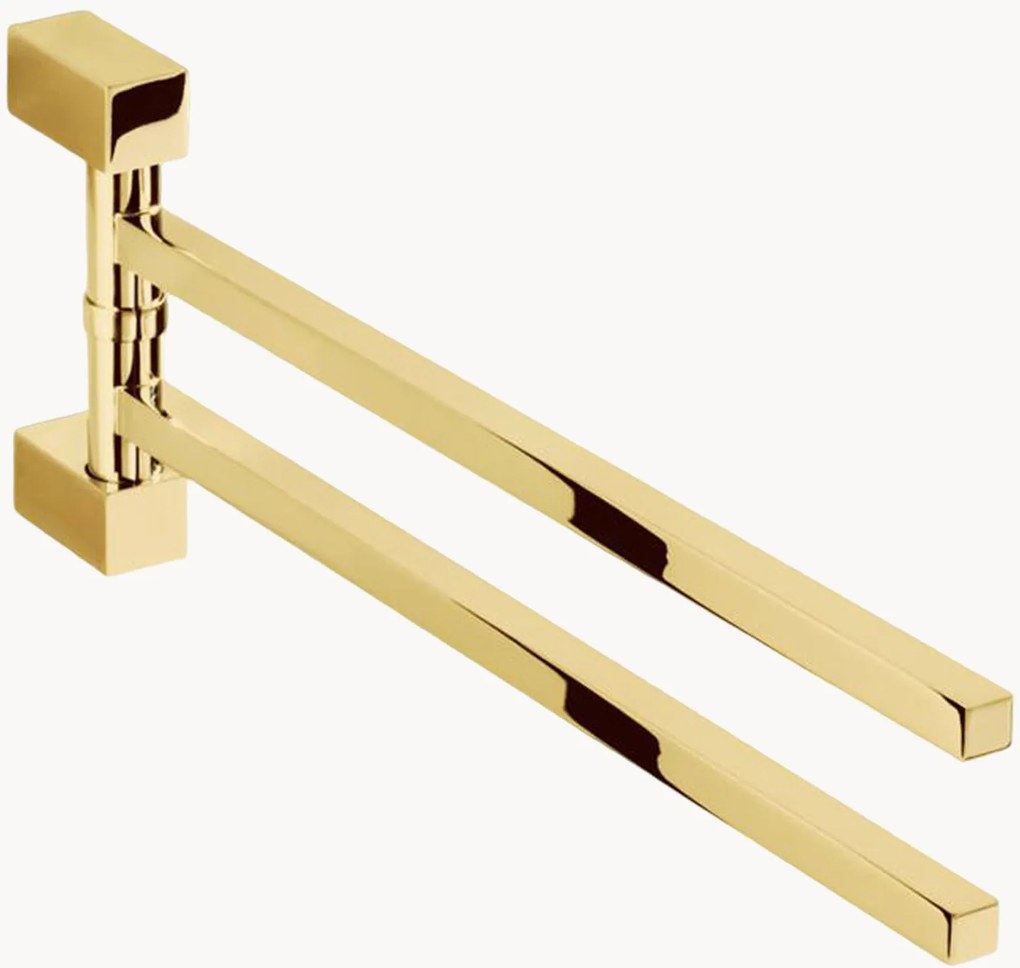 Appendiabiti angolare in ottone Tower