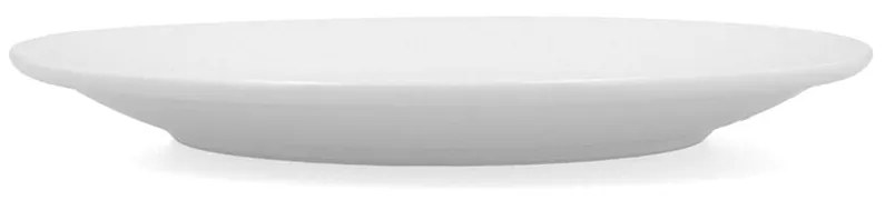 Piatto Piano Bidasoa Glacial Coupe Ceramica Bianco (21 cm) (Pack 6x)