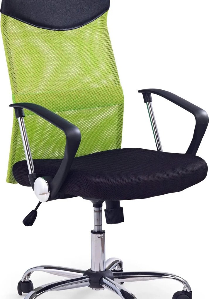 Sedia da ufficio Vire in nero verde
