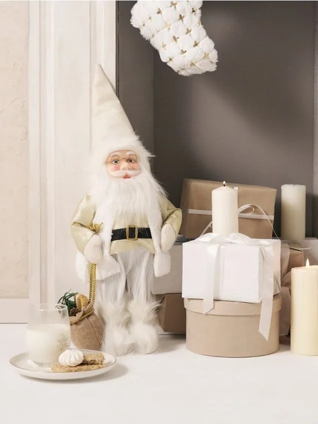 Sinsay - Decorazione natalizia a forma di Babbo Natale - oro