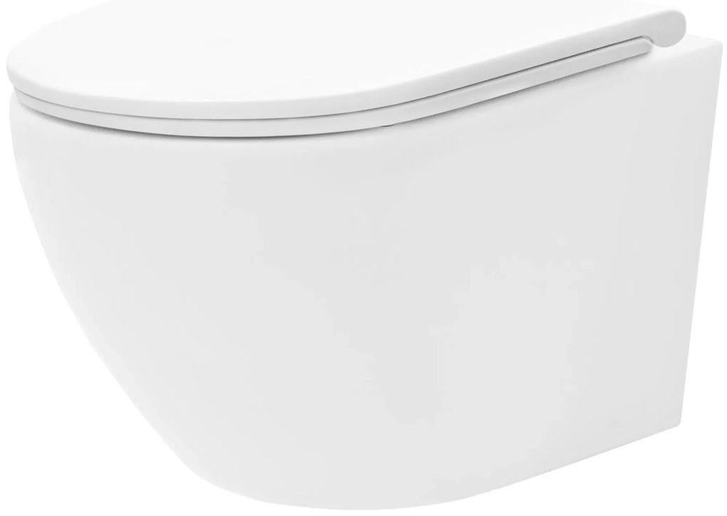 Vaso WC sospeso Rea Carlo Mini Tornado Rimless Flat Pro