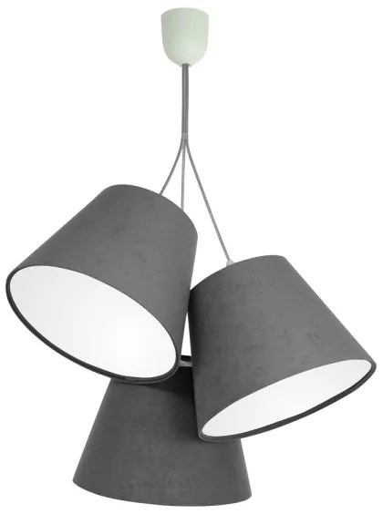 Lampadario a sospensione con filo AMBROSIA 3xE27/60W/230V