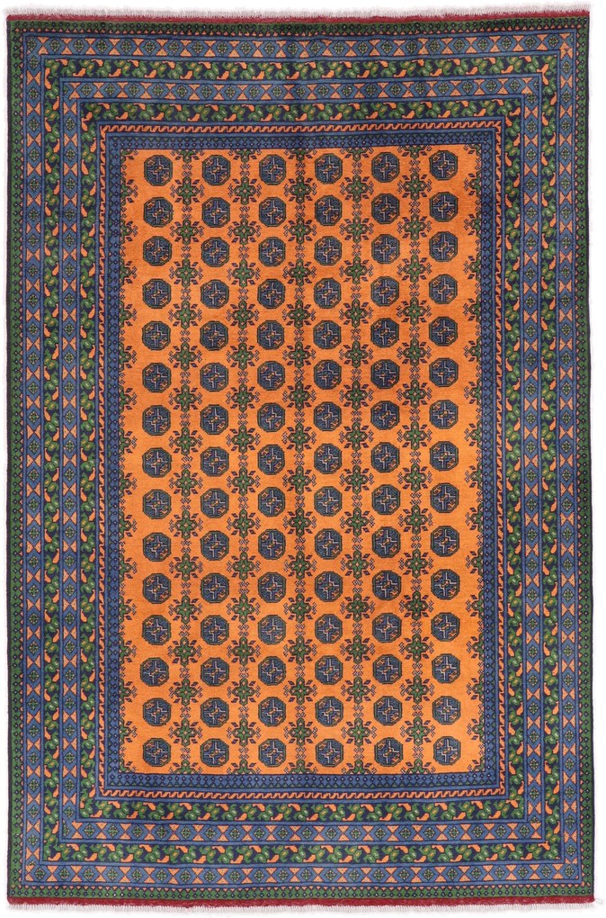 Afghan Tappeto 200 x 300 (Afghanistan) Annodato A Mano