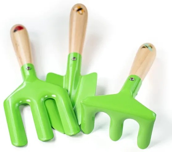 Bigjigs Toys - Set da giardinaggio in cassetta