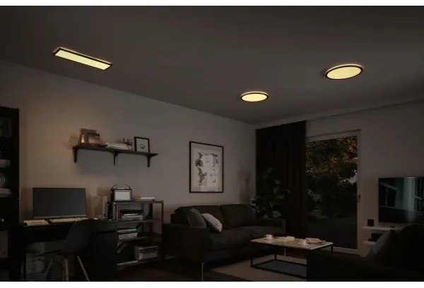 Paulmann 71002 - LED/22W Pannello dimmerabile ATRIA 230V 3000K nero