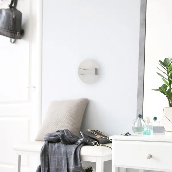 Rabalux 1438 - Applique a LED NEVILLE LED/6W/230V grigio tondo