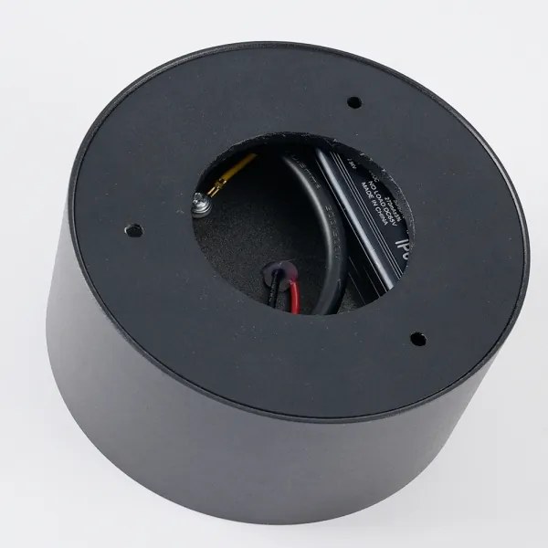 Brilagi - Plafoniera LED da soffitto per bagno FORIS LED/9W/230V Ø 9 cm antracite IP44